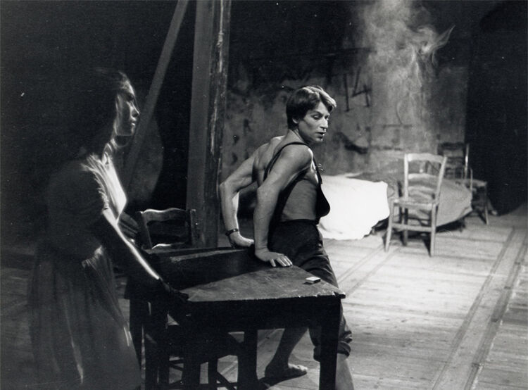 Jean Babilée a Nathalie Philippart v choreografii Le Jeune Homme et la Mort (1946). Foto: soukromý archív Rolanda Petita.